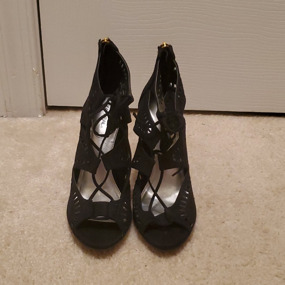 Balck heels
